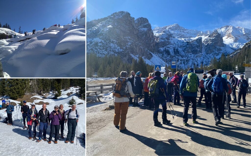 Winterewandern in den Dolomiten