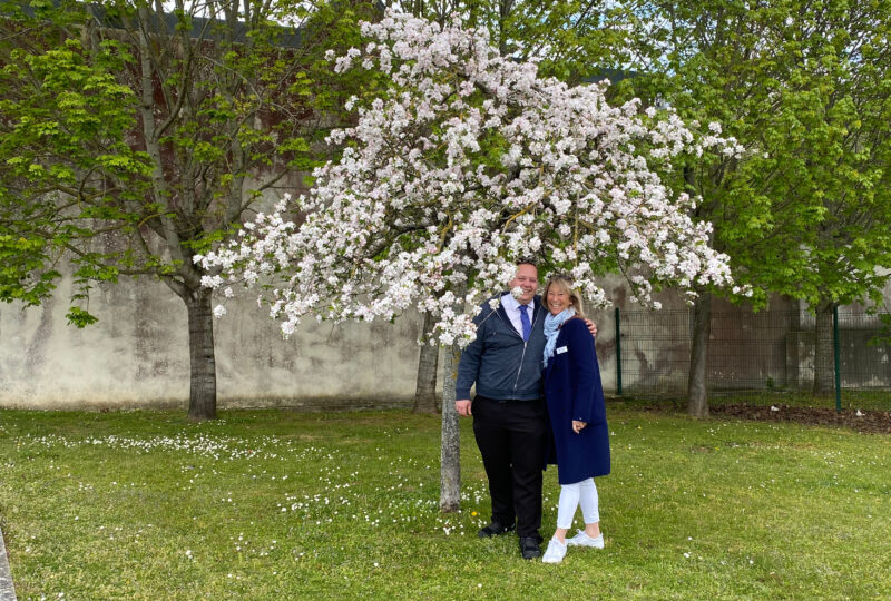 Apfelblüte in der Normandie mit Sibylle Bally  1