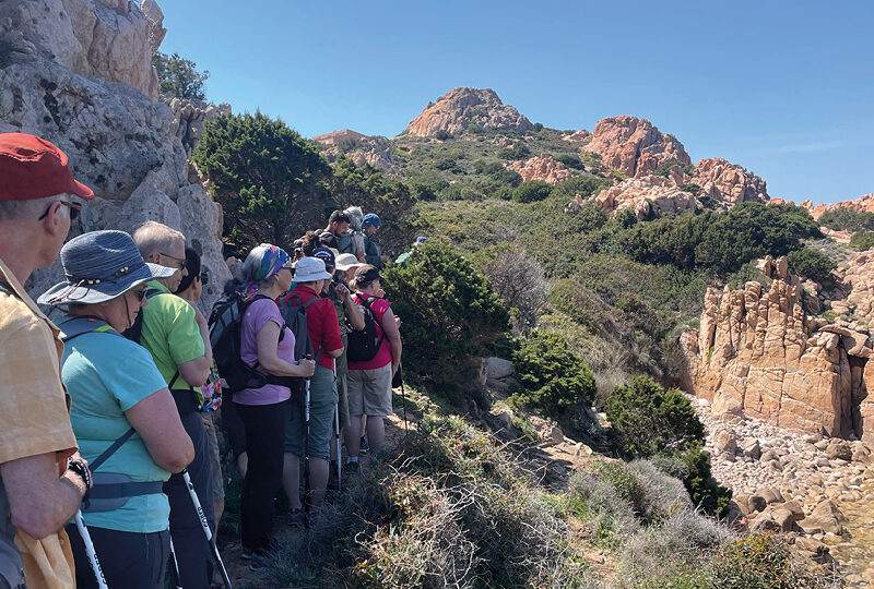 Küstenwandern auf Sardinien mit Ines Brändle 1