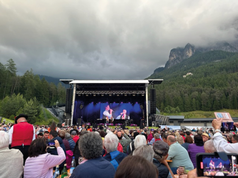 Open Air der Kastelruther Spatzen mit Corinne Graber 2